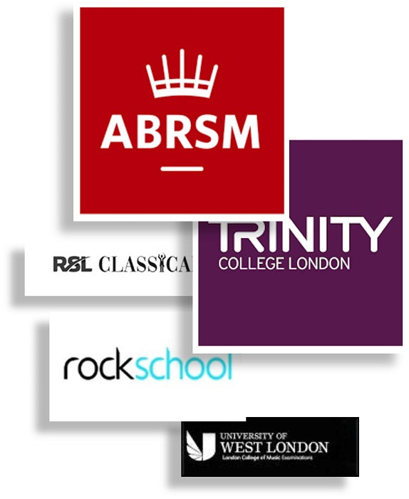 Exam Sheet Music for ABRSM Trinity Rockschool RSL Classical and LCM