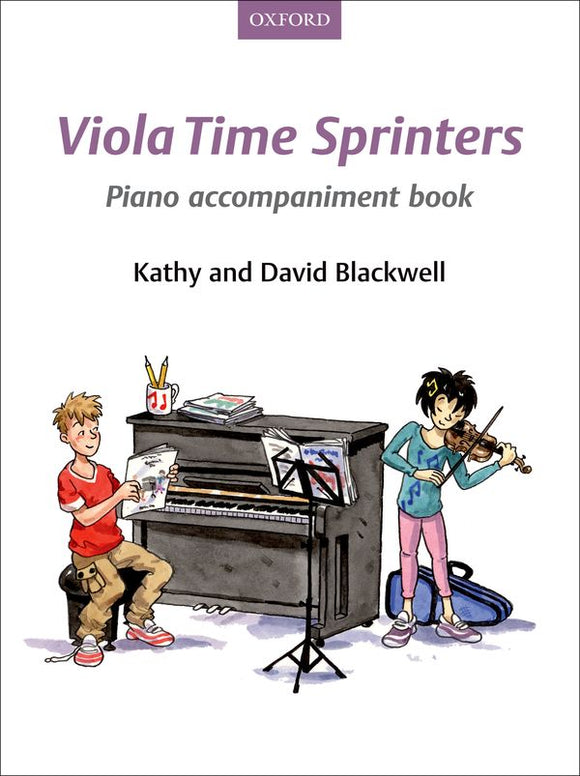 Viola Time Sprinters Piano Accompaniment