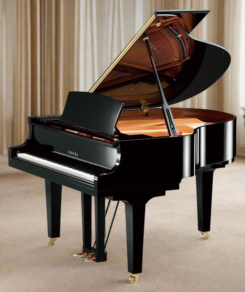Yamaha C1X Grand Piano Polished Ebony – Brittens Music