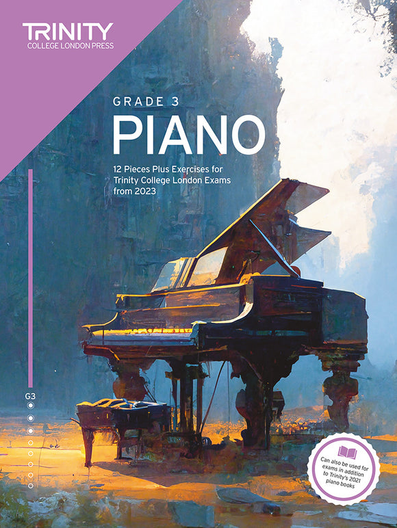 TCL Piano Grade 3 Exam Pieces Plus Exercises From 2023 Book Only