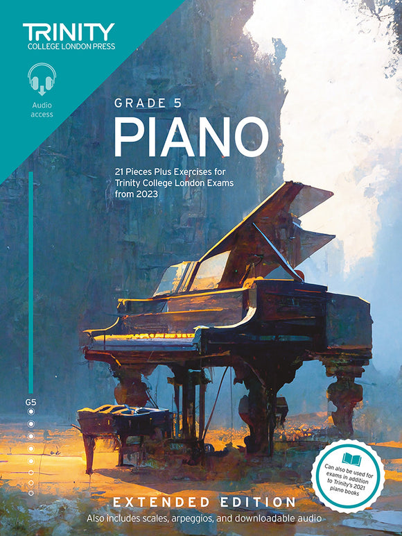 TCL Piano Grade 5 Exam Pieces And Exercises From 2023 Extended Edition