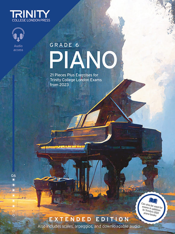 TCL Piano Grade 6 Exam Pieces And Exercises From 2023 Extended Edition