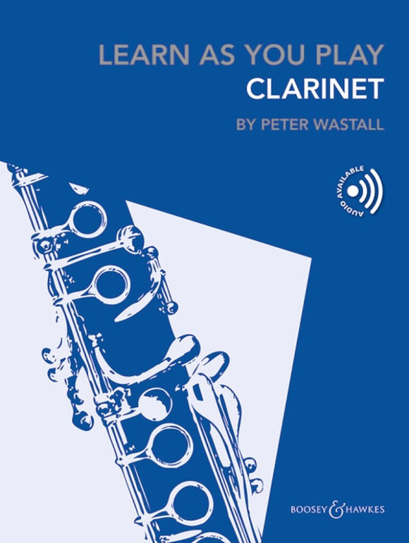 Learn as You Play Clarinet Book and Online Audio
