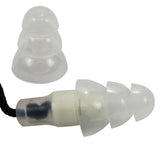 TGI Ear Defenders In Ear Earplugs With Cord And Carry Tube Signal To Noise Ratio 20Db