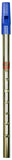 Flageolet Tin Whistle in Eb- Nickel Plated