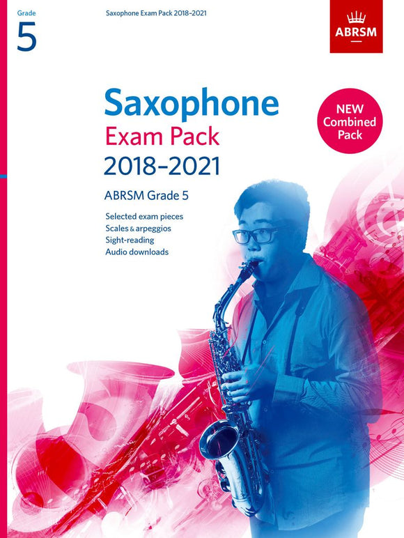 ABRSM Saxophone Exam Pack 2018 to 2021 Grade 5