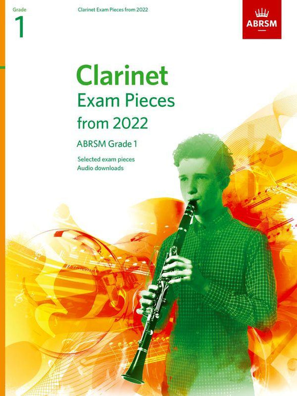 ABRSM Clarinet Exam Pieces Grade 1 from 2022