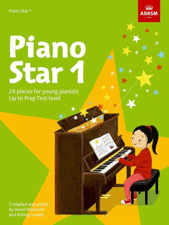 ABRSM Piano Star up to Prep Test level Book 1 Blackwell and Greally