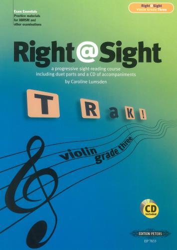 Right at Sight Violin Grade 3 Book and CD