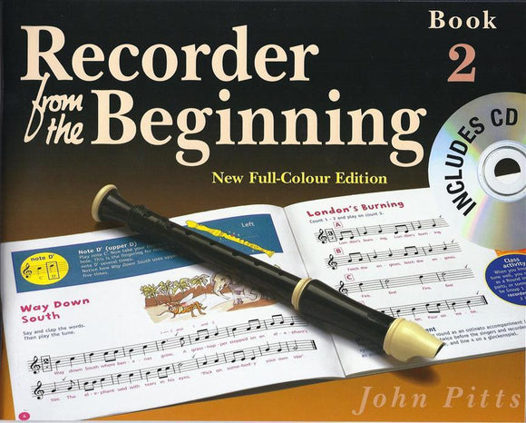 Recorder from the Beginning Pupils Book 2 and CD