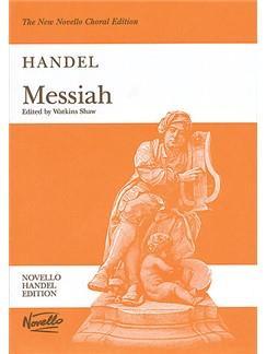 Handel Messiah Vocal Score edited by Watkins Shaw