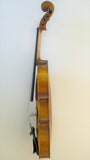 Sandner SV4 Full 44 Size Violin Outfit left view