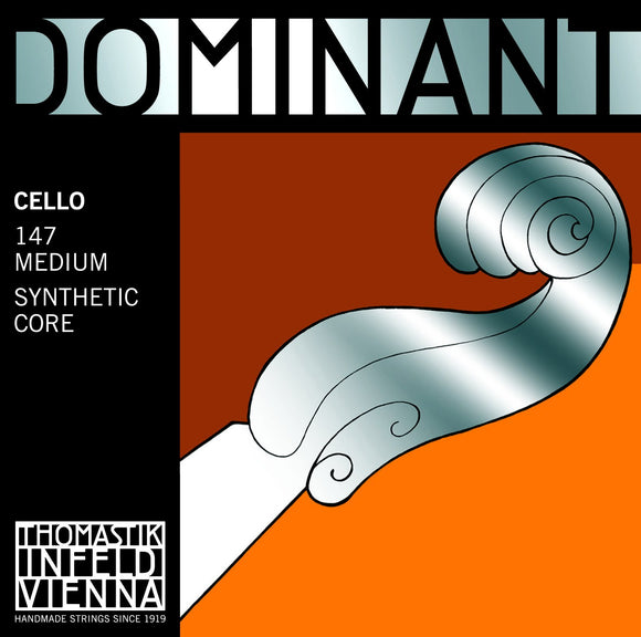 Dominant Cello Set - Quarter Size - Medium Tension 