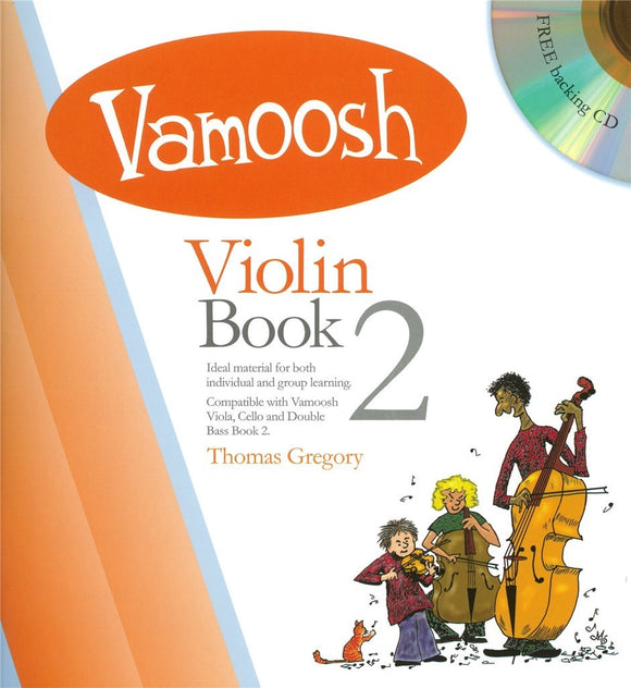 Vamoosh Violin Book 2 with CD