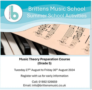Pre-Book for Early Information About Our 2024 Summer Music School Activities