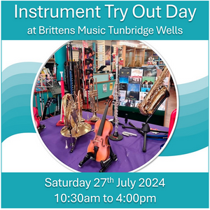 Brittens Music Instrument Try-Out Day 27th July 2024
