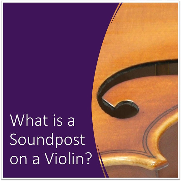 Where is the Soundpost on a Violin and what is it for?