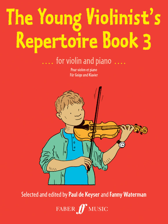 The Young Violinists Repertoire Book 3 Edited By De Keyser And Watermann With Accompaniment