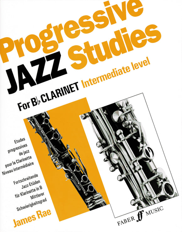 Progressive Jazz Studies Clarinet Book 2 Intermediate By James Rae