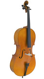 Sandner 200p Half Size Cello Outfit Front angle view