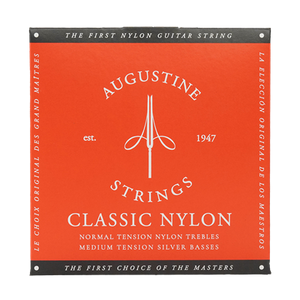 Augustine Red Label Classical Guitar String Set- Medium Tension