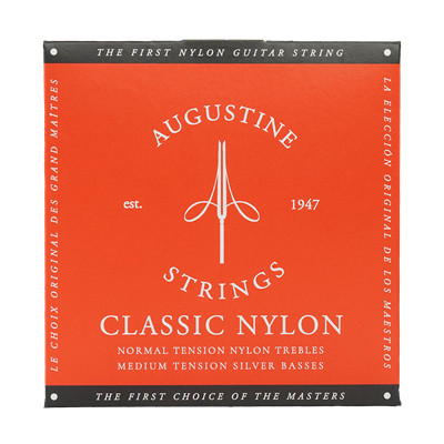 Augustine Red Label Classical Guitar String Set- Medium Tension