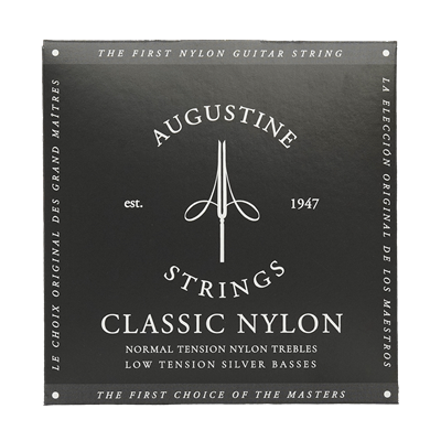 Augustine Black Label Classical Guitar String Set - Low Tension