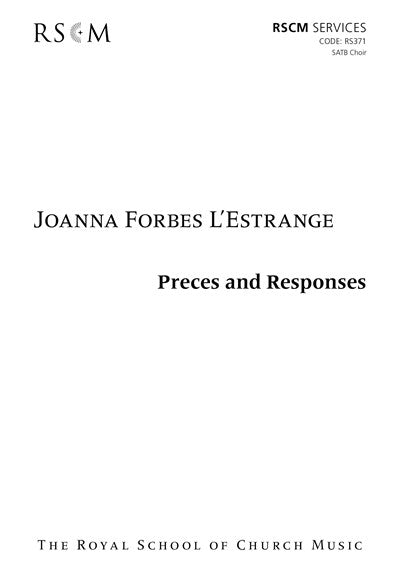 Forbes L'Estrange Preces and Responses for SATB Voices