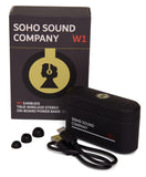 Soho W1 Earbuds with Power Bank - Black