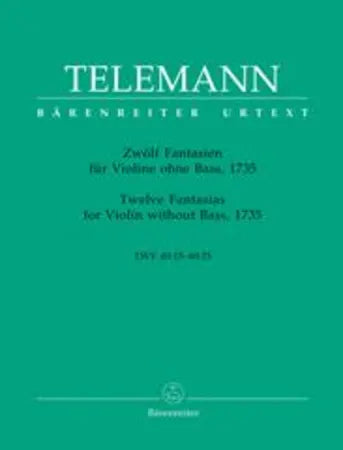 Telemann: Twelve Fantasias For Solo Violin TWV 40 14 25