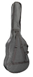Jose Ferrer Melosa 3/4 size classical guitar with a mahogany finish and black  binding -black cover with handle and backstraps 