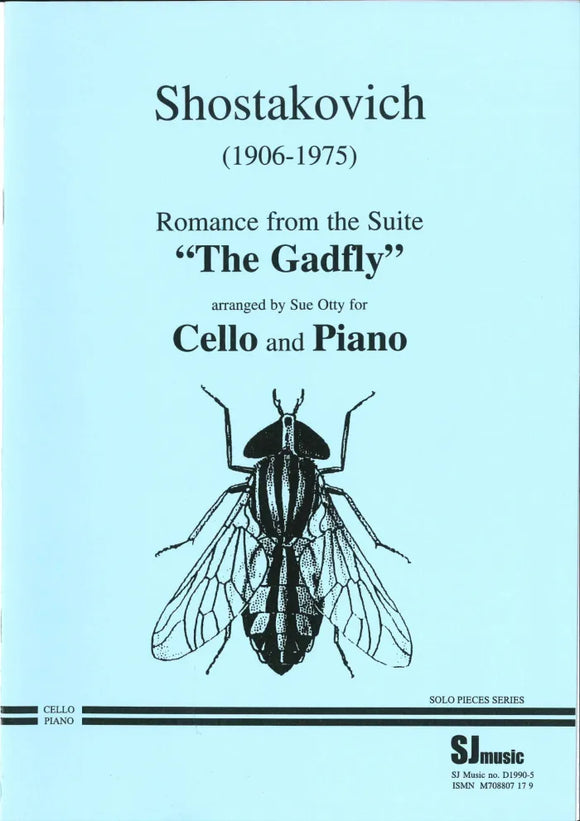 Shostakovich: Romance From The Gadfly Arranged For Cello And Piano By Sue Otty