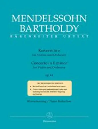 Mendelssohn: Violin Concerto In E Minor Opus 64 (Violin)