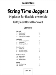 String Time Joggers Double Bass Book 14 Pieces For Flexible Ensemble