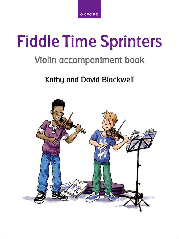 Fiddle Time Sprinters Violin Accompaniment