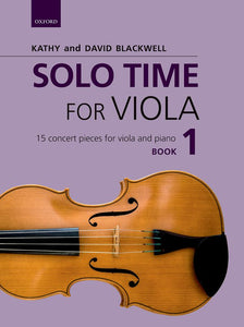 Solo Time For Viola Book 1 With Cd And Piano Accompaniment