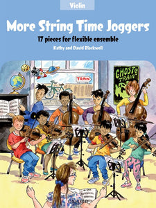 More String Time Joggers Violin Book 17 Pieces For Flexible Ensemble With Cd