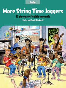 More String Time Joggers Cello Book 17 Pieces For Flexible Ensemble With Cd