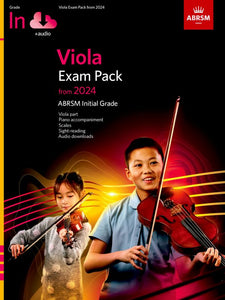 ABRSM Viola Initial Grade Exam Pack from 2024