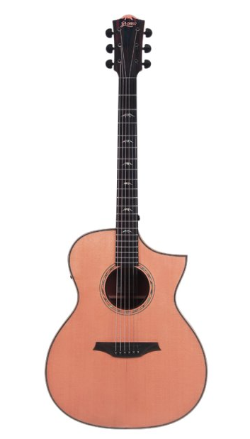 Bromo Tahoma Electro Acoustic Guitar Hillside Cutaway