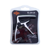 Guitar Capo Spring Loaded Silver