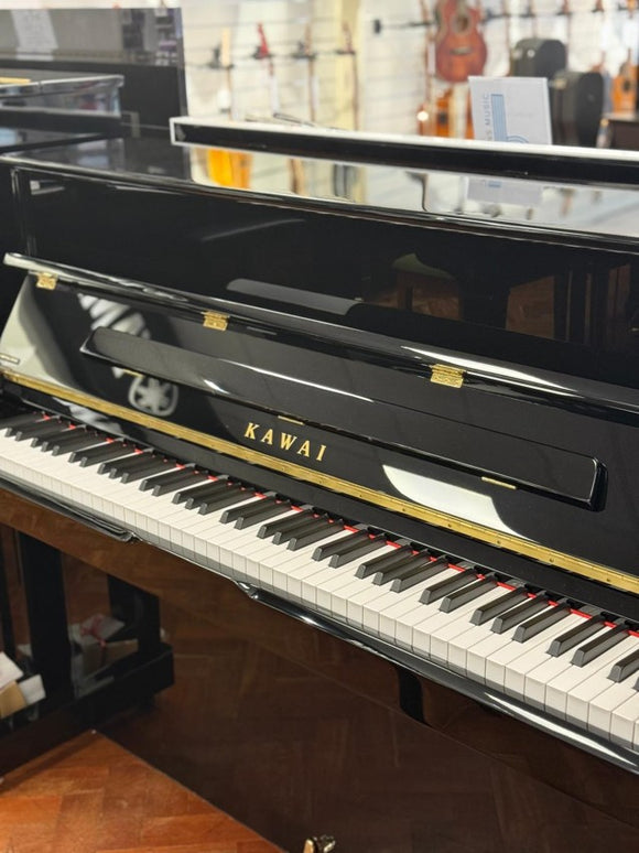 Kawai K2 Upright Piano in Polished Black