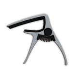 Guitar Capo Spring Loaded Silver