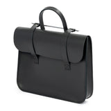 Oxford Traditional Leather Music Case Grey