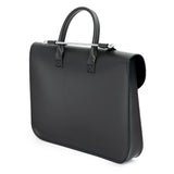 Oxford Traditional Leather Music Case Grey