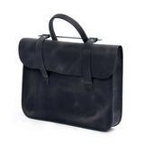Oxford Traditional Premium Leather Music Case Anthracite