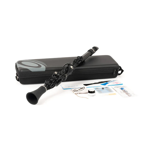 Nuvo Clarineo 2.0 Black with Silver Trim with Limited Edition Case