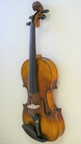 Sandner CV6 Full 44 Size Concert Violin Top angle view
