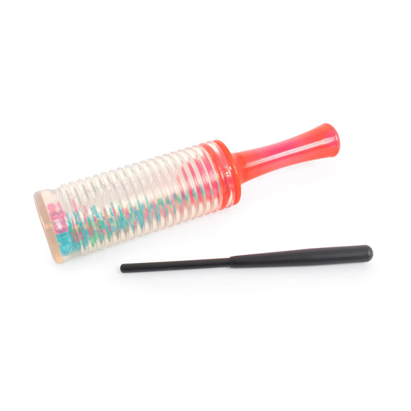 Percussion Plus Plastic Guiro Shaker with Scraper