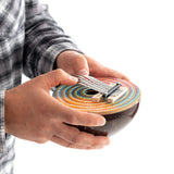 Percussion Plus Coconut Painted Thumb Piano